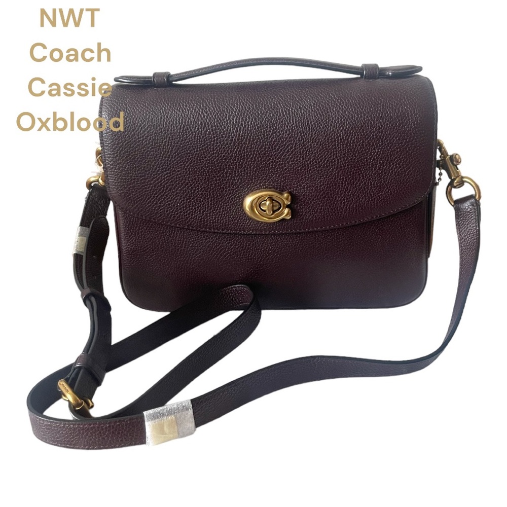 NWT Coach Cassie Oxblood SOLD OUT